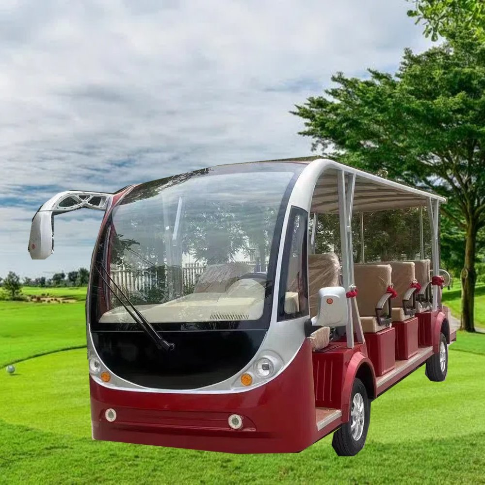 BeteTek Sightseeing Tourist Electric 8 10 11 20 23 Seats Bus Passenger Shuttle Bus Electric Car