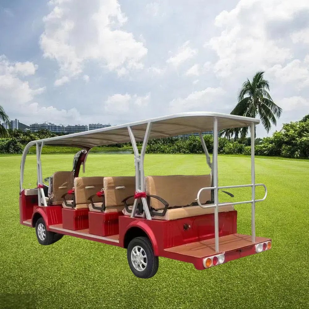 BeteTek Sightseeing Tourist Electric 8 10 11 20 23 Seats Bus Passenger Shuttle Bus Electric Car