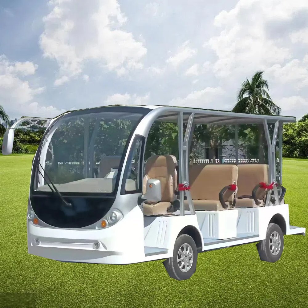 BeteTek Sightseeing Tourist Electric 8 10 11 20 23 Seats Bus Passenger Shuttle Bus Electric Car