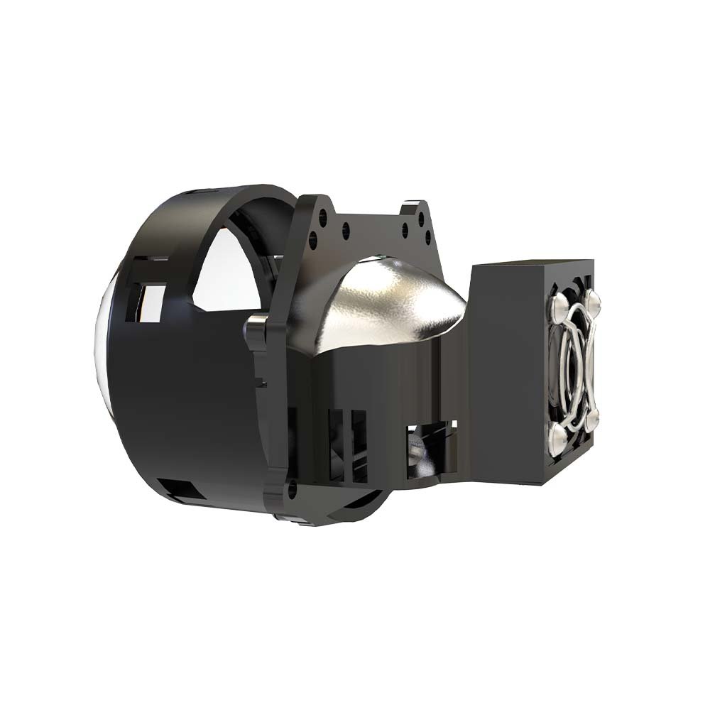 Hot Selling Projector K01 75W 7500LM 6500K 3 Inches 15V Non Destructive Double Cup RHD LHD Blue Bi LED Projector Lens Headlight