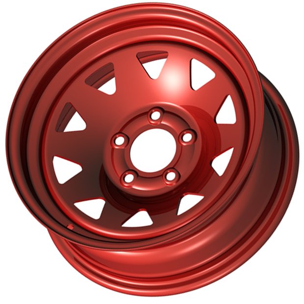 16 Size Car Rim 6*15 Car Deep Dish Rims 15 Inch 4 Hole