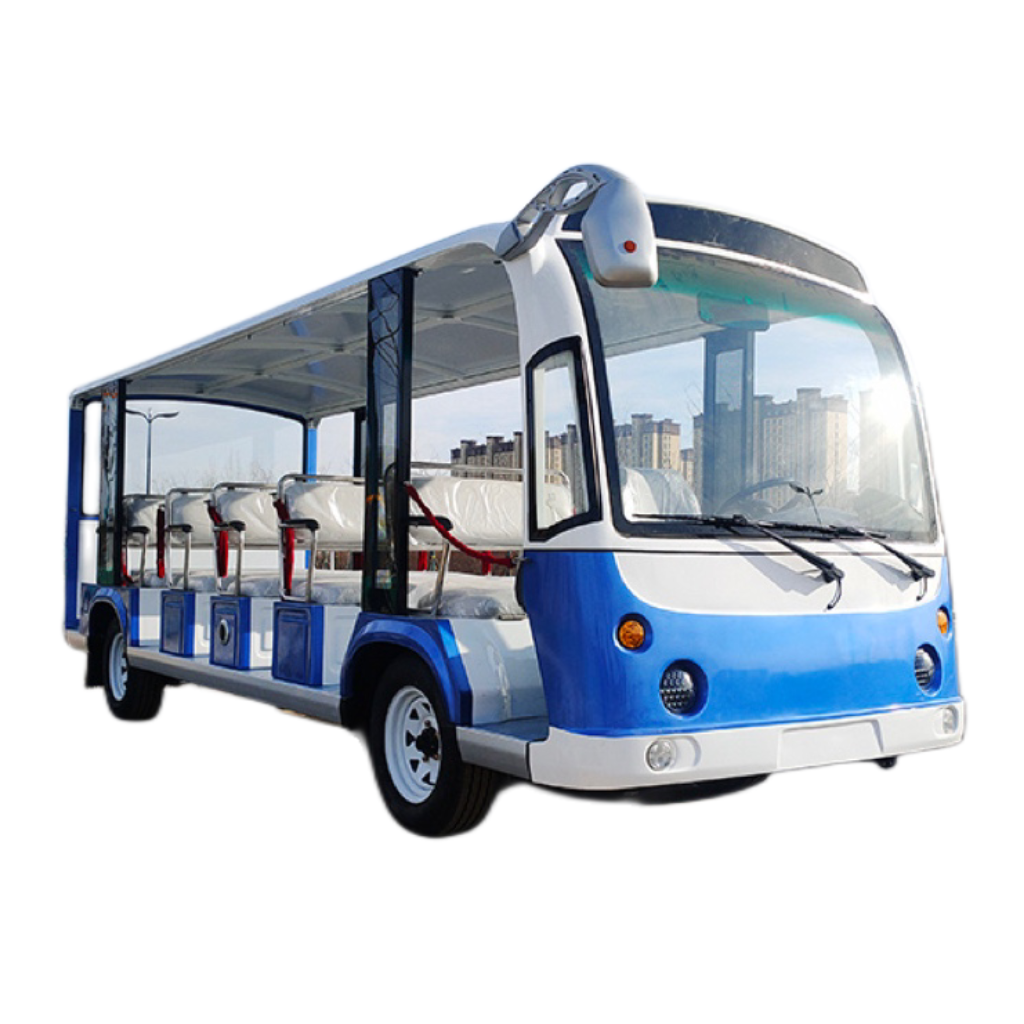 Factory Hot Sale Battery Powered 8 Seat Passenger City Vehicle Tourist Shuttle Electric Mini Sightseeing Bus Car