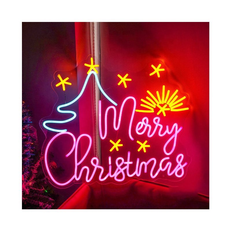 Christmas Decoration Custom Neon Sign Romantic Flex LED for Wedding Home Event Decor Neon Sign