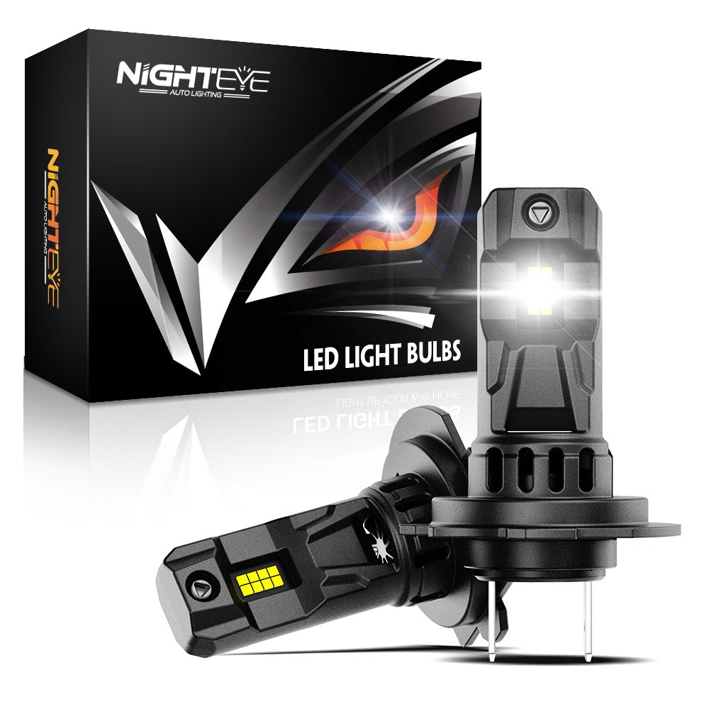 Nighteye Car Led H4 H7 20000lm 6500K H11 70W 9005 9006 Led Auto Accessories 9005 Led Headlight Bulbs