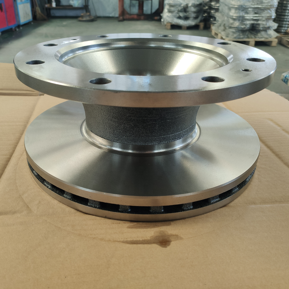 Front Rear U Type Vented Truck Brake Disc OE 1906466 EuroCargo I-III 1991-2015 8 Holes Rotor