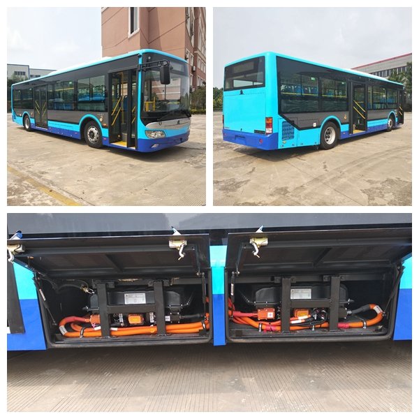 Public Transportation New Electric City Bus 35 Seats 40 Seats RHD Green City Bus for Sale