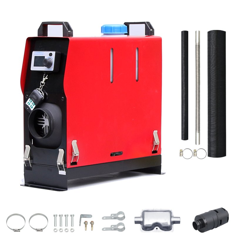 New 5KW 8KW Auto Diesel Electric Parking Air Heater 12v 24v Integrated Machine AC Fan for Car Truck Camper Bus