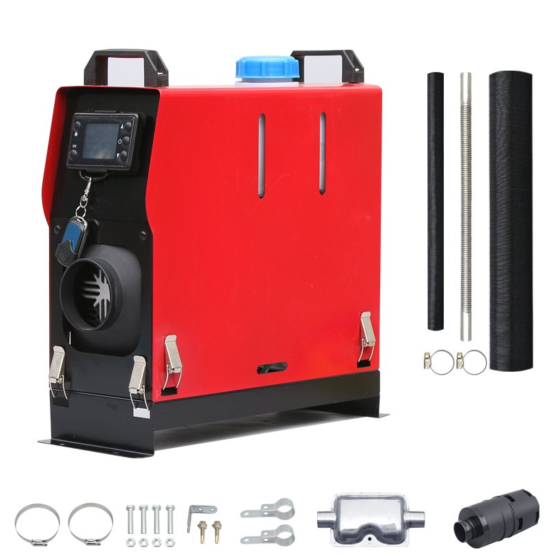 New 5KW 8KW Auto Diesel Electric Parking Air Heater 12v 24v Integrated Machine AC Fan for Car Truck Camper Bus