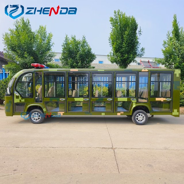 Multiple Seats Tourist Electric Shuttle Bus Chinese Cheap Mini Electric Cars Sightseeing Bus Made in China