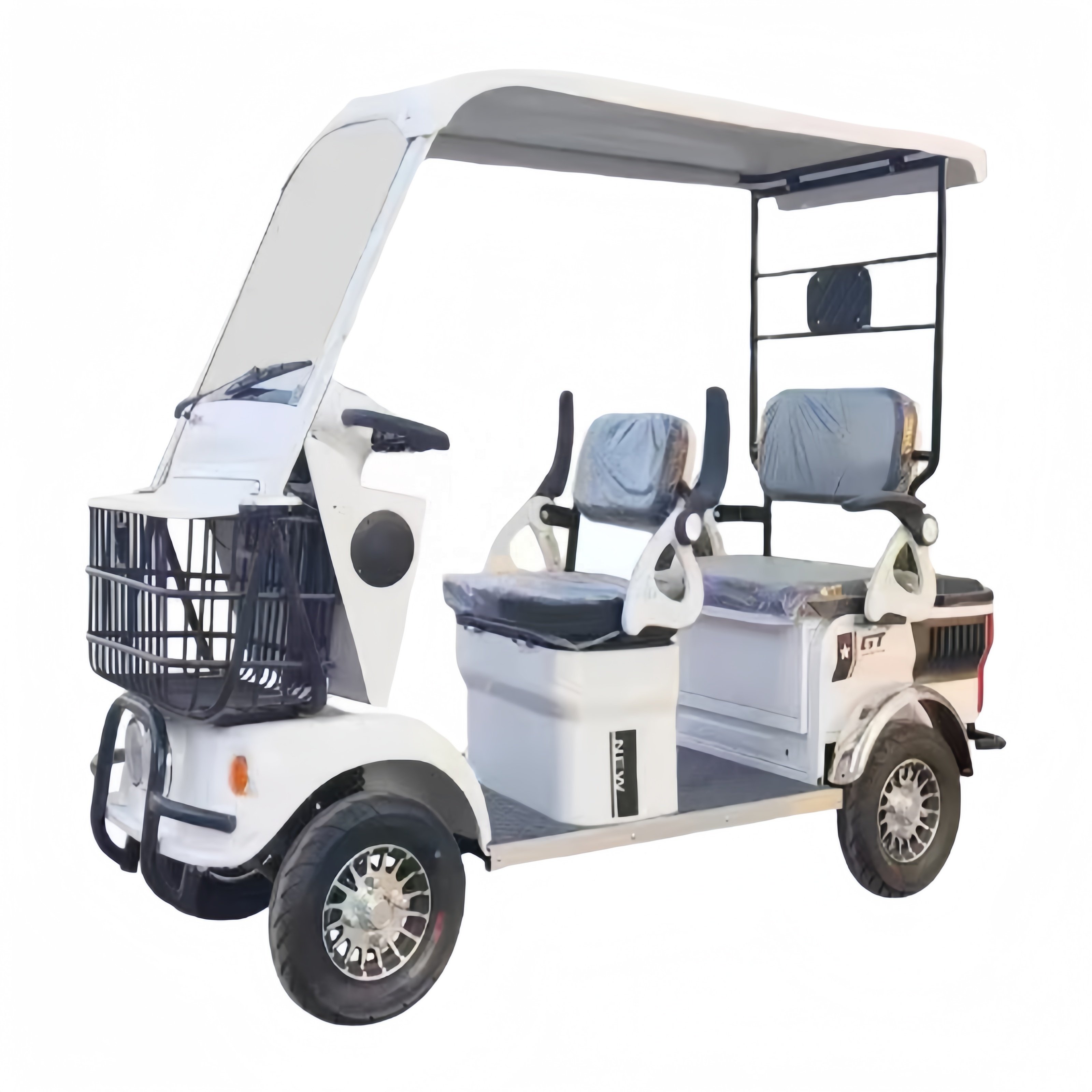 Electric Eco-friendly Hydrogen Powered Fuel Cell Hydrogen Engine Sightseeing Car Bus Golf Car Patrol Car for Park Factory