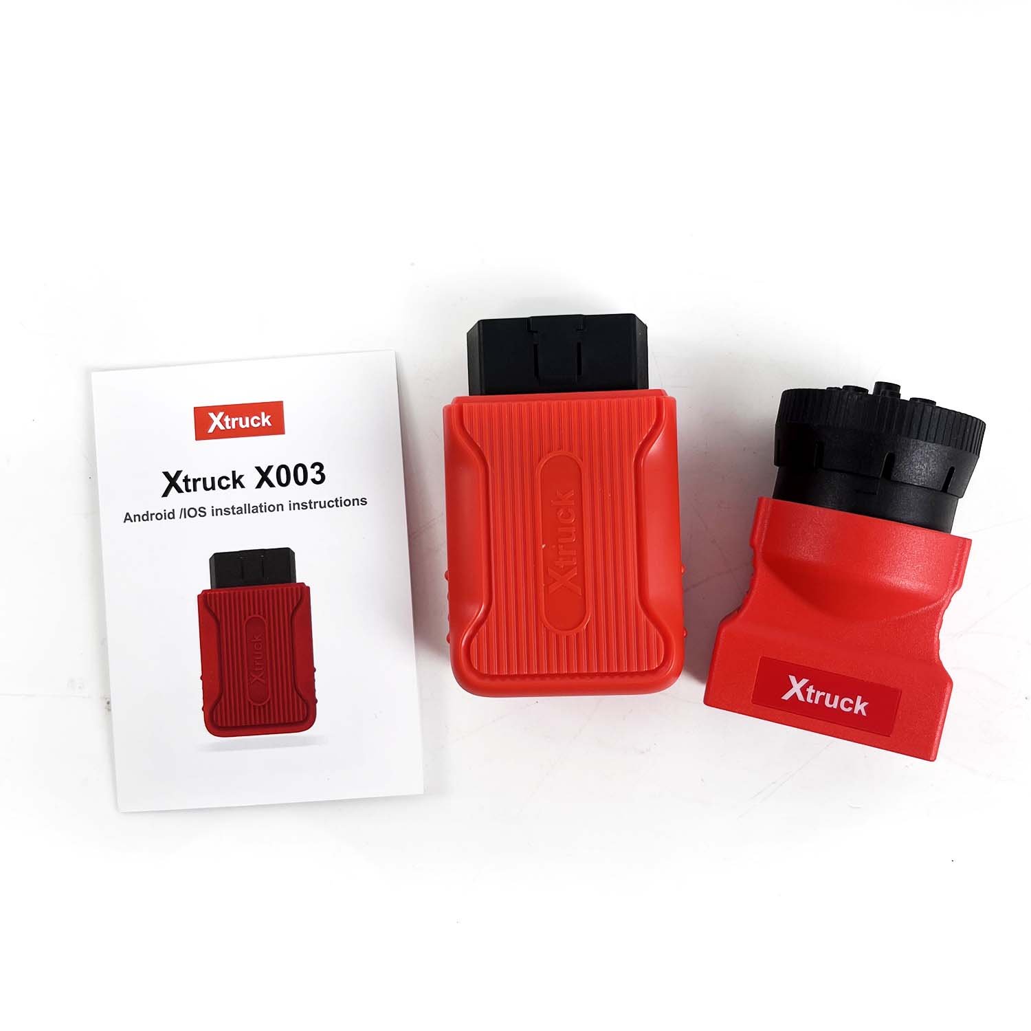 X Truck X003 BT OBD2 Scanner Truck Diagnostic Tool Check Engine Code Reader for v -O- lv O & Cummns& Scana