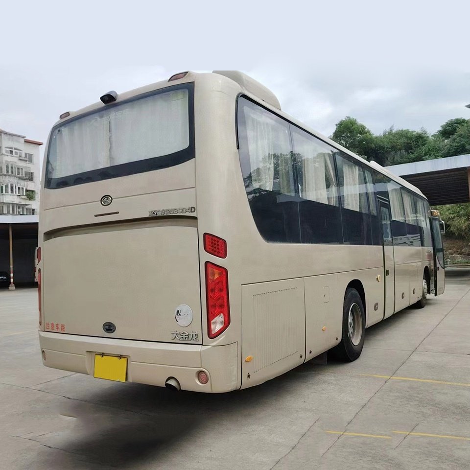 King Long 53 Seats Euro 3 diesel Engine 12m Used Bus LHD coach Buses