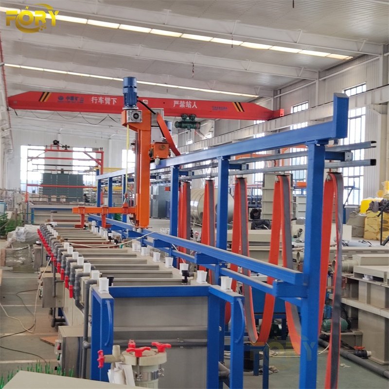 Electro Galvanizing Line / Bolt Galvanizing Machine / Zinc Galvanizing Equipment