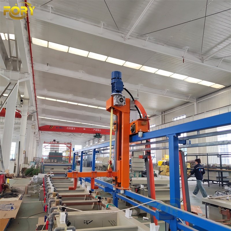 Electro Galvanizing Line / Bolt Galvanizing Machine / Zinc Galvanizing Equipment