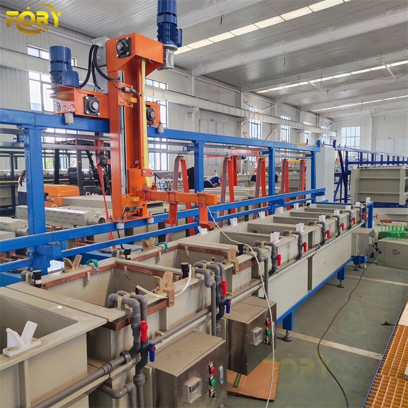 Electro Galvanizing Line / Bolt Galvanizing Machine / Zinc Galvanizing Equipment
