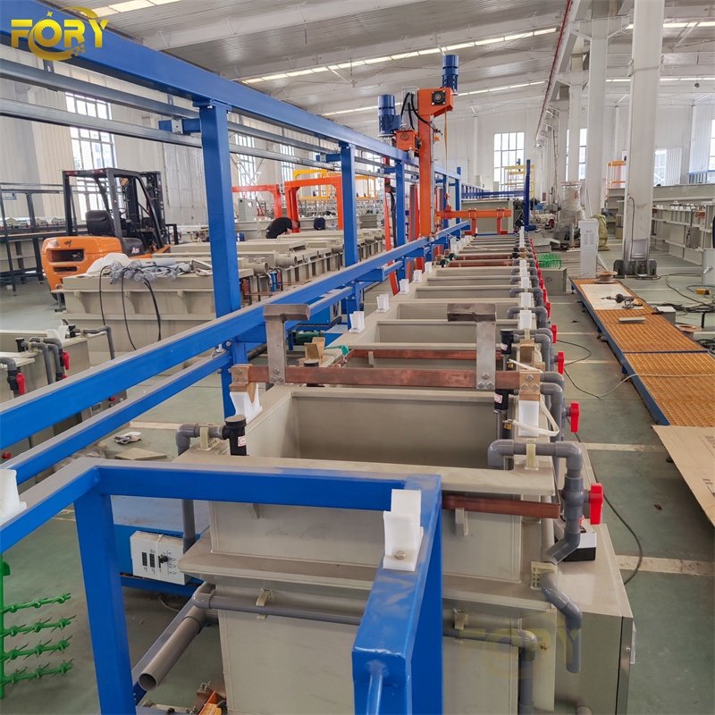 Electro Galvanizing Line / Bolt Galvanizing Machine / Zinc Galvanizing Equipment