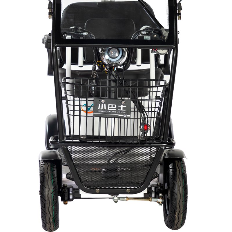 MINIBUSEV E8 Electric Four-wheel Mobility Scooter with Shed to Pick up Children Family Sightseeing Car Elderly Electric Vehicles