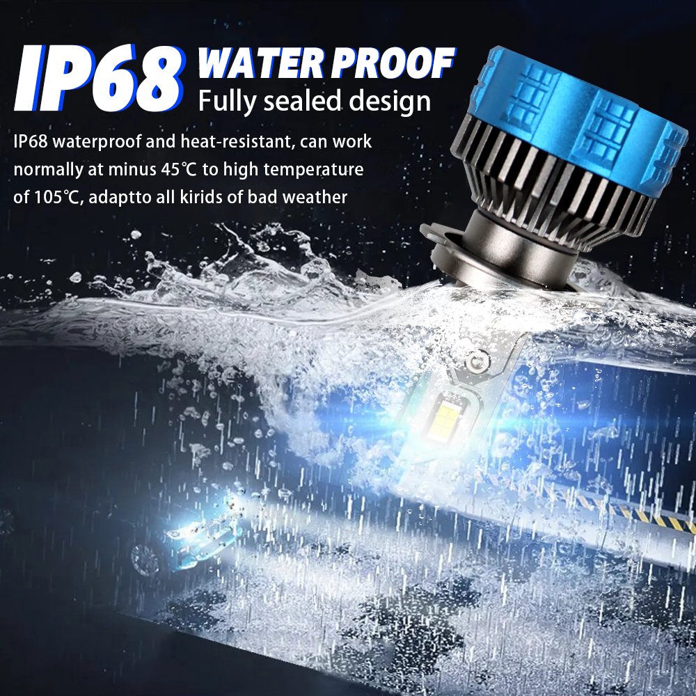 Super Bright 250W 40000LM F8pro Led H1 H7 Led Light Car 9005 9007 H13 Led H7 Canbus Lamp H4 H11 Led Headlight Car