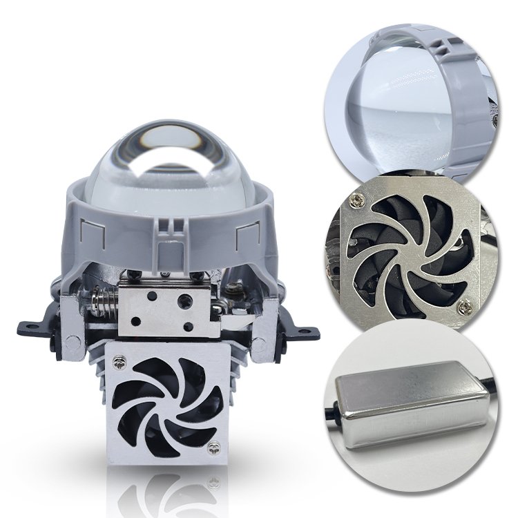 Liwiny Auto Car Head Light 3.0 Inch Bi Led Projector Lens Hi/lo Beam RX9 Biled Projector Lens Headlights Conversion Kit