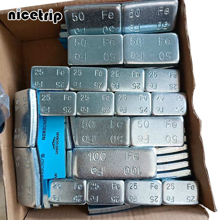 Lead Truck Wheel Weight for Tyre Balance Steel 150g Blue Tape Wheel Weights