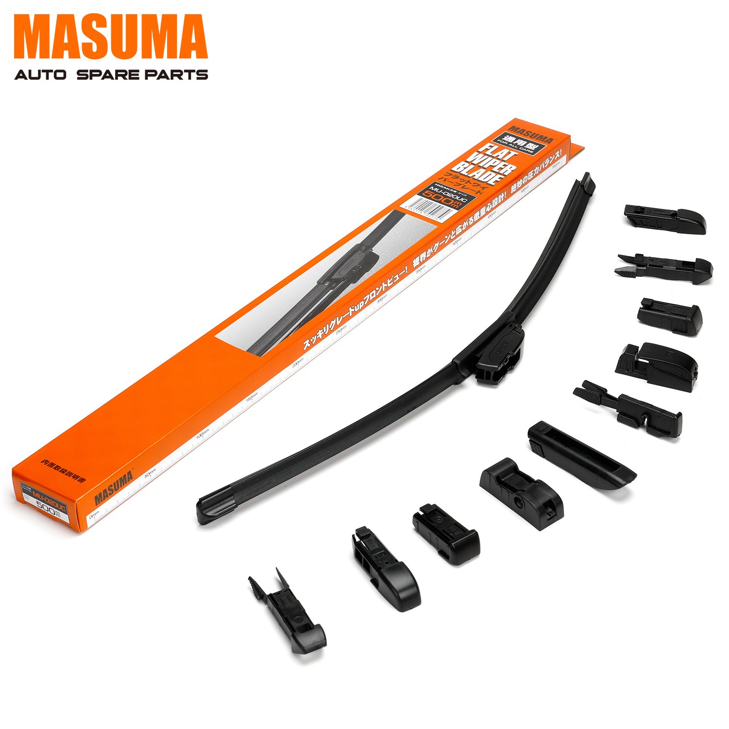 MU-020UC MASUMA Manufacturing Universal Silicone Wiper Blade for Vehicles Accessories