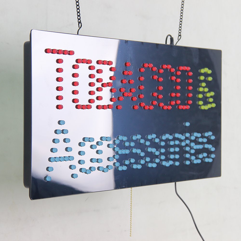 11*27 Inch Bright TOBACCO Accessories Smoking Shop Signs, Led Indoor Display Advertising Light Animated Sigage for Smoke Shop
