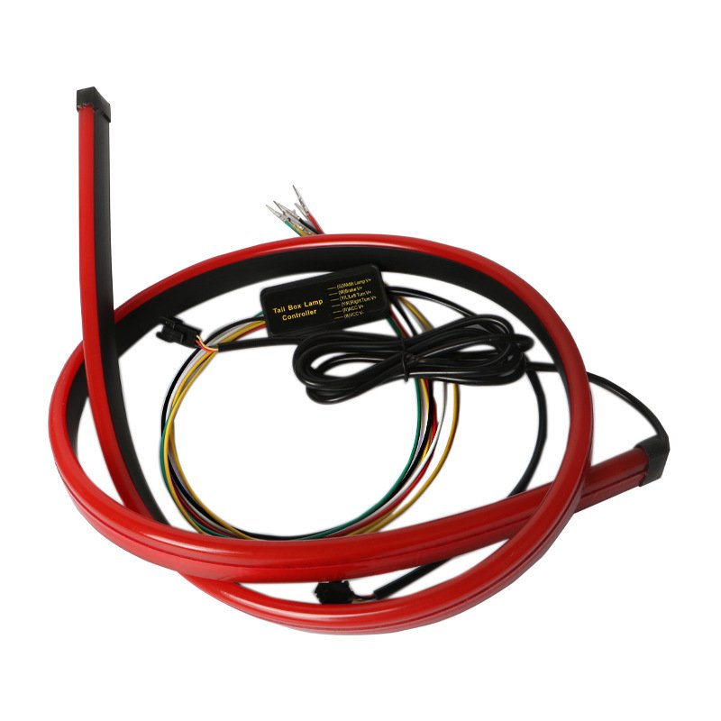 Yosovlamp Multi Mode High Position Brake LED Flow Light Strip for Car Rear Gear Light Strip with Steering Explosion Warn Light