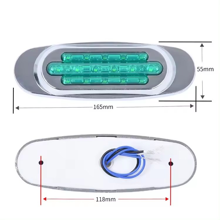 Superbleds Truck Light Accessories Luces LED Para Camion Side Light for Trailer Bus Pick-UP LED Marker Lamp Para Camiones