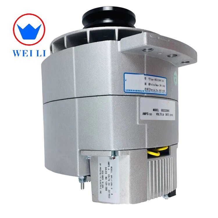8SC3110VC - PRESTOLITE 8SC 24V 28V 150A BRUSH ALTERNATOR