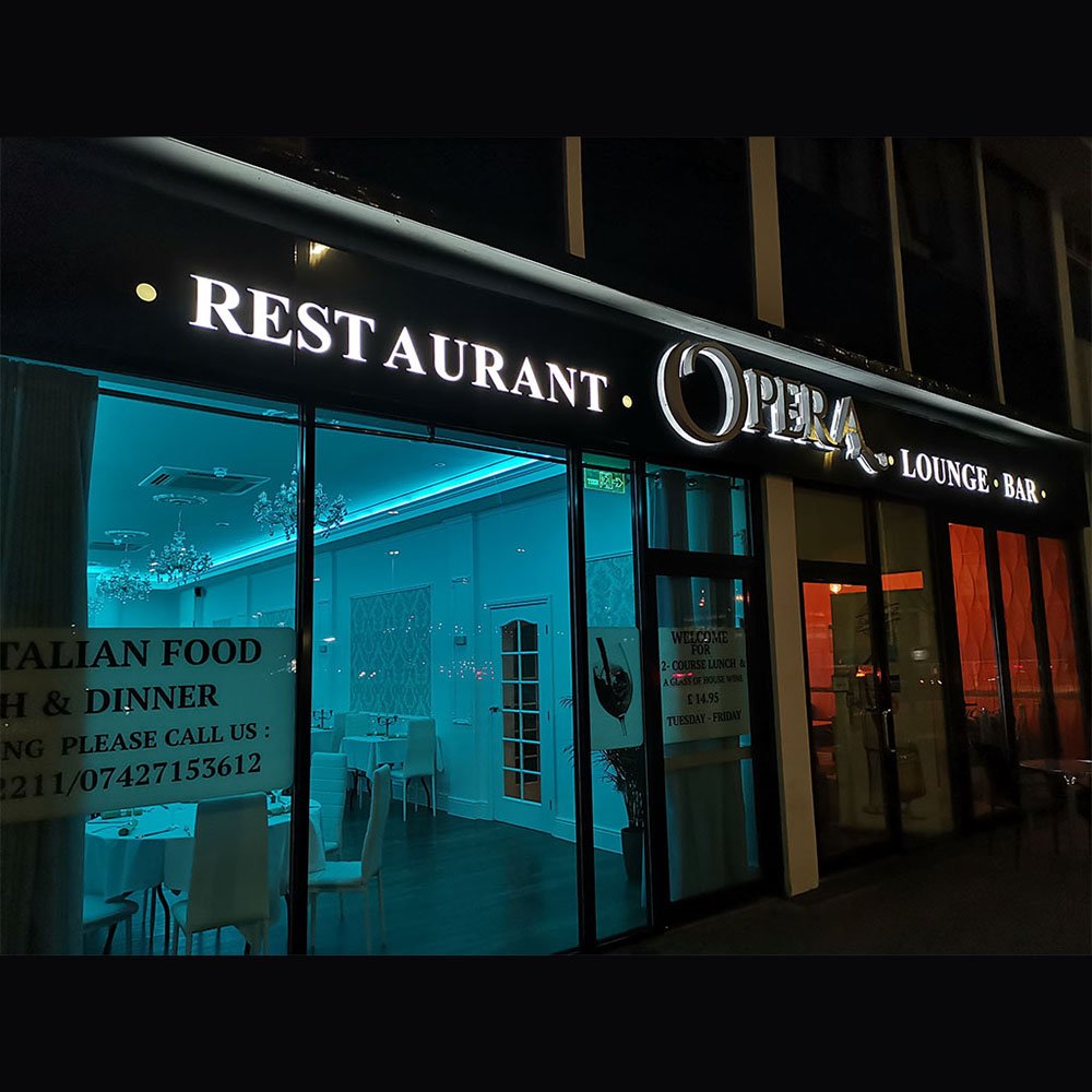 Professional Custom Indoor Outdoor Signage LED Frontlit Channel Letter Sign 3d Illuminated Trim 12v Metal Letters