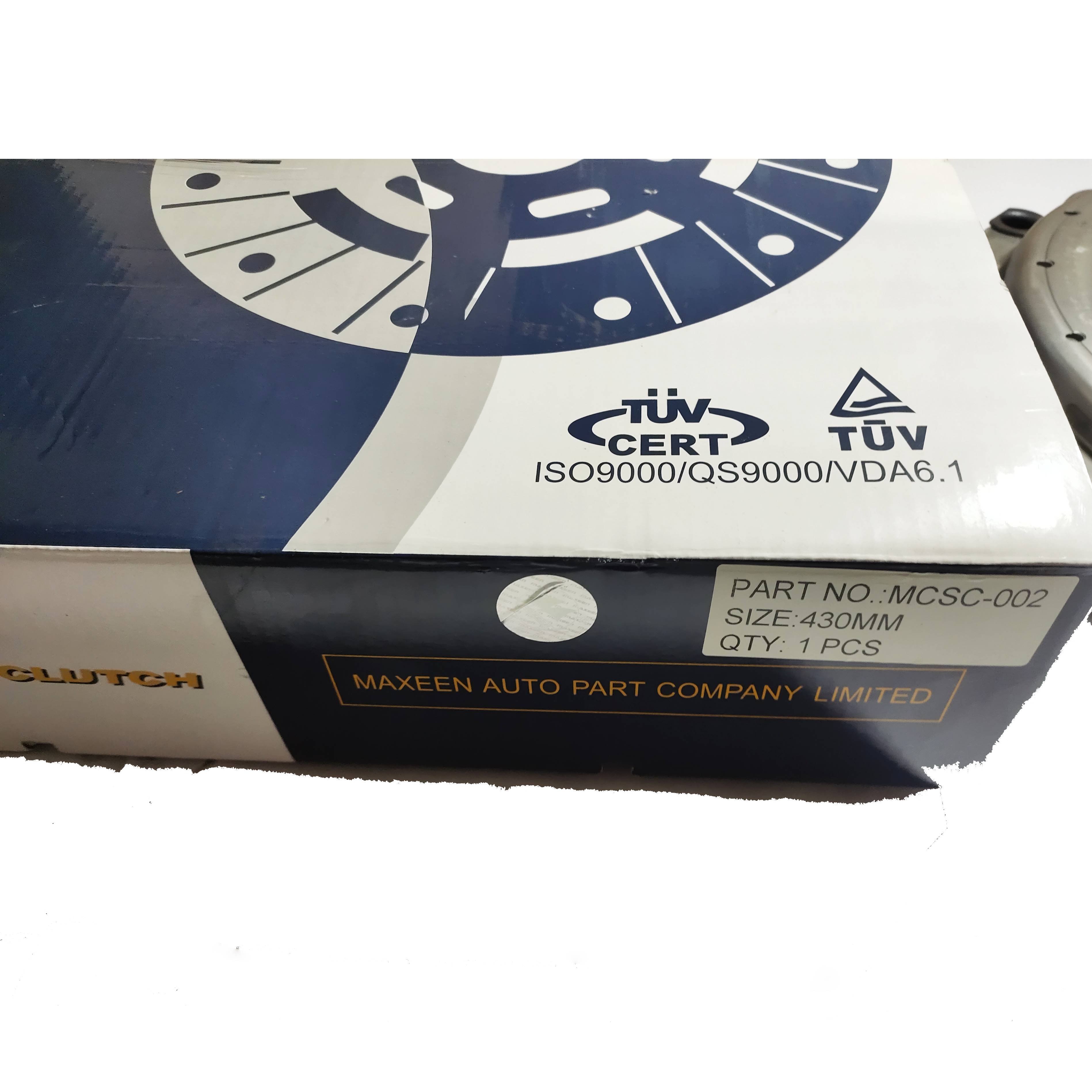 Clutch Cover Assembly 3482 083 150 Size 430mm Suitable for SCANIA with Maxeen No. MCSC-002