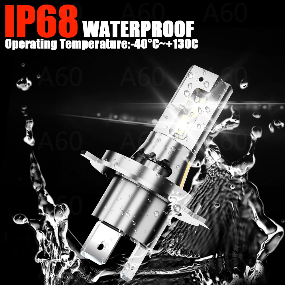 2024 New Model A60 56w Play and Plug 5600lumen 6000K 16 High Brightness Wicks H7 H8 H9 H11 9005 9006 H4 Led Bulb