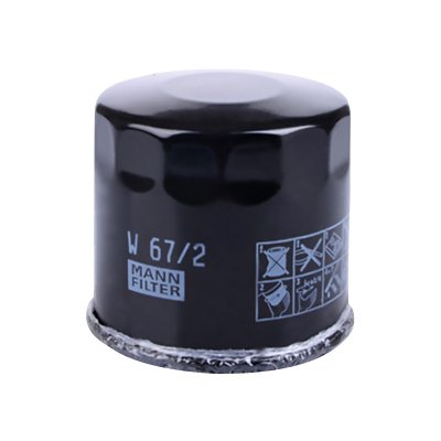 Discount Price Car Filter MANN Oil Auto Filter W67/2 for Nissan 350 Z Coupe (Z33), 370 Z Coupe (Z34), 370 Z Roadster (Z34)