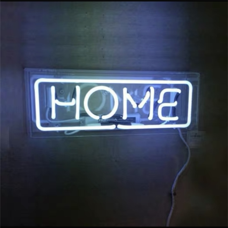MOQ 1 SET Electronic Sign Decorative on air love Cafe Neon Sign Light Box for Sale
