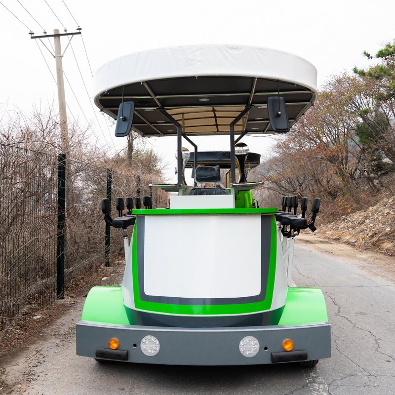 Luxury Electric Pedal-Riding Beer Bike Upgrade Mobile Bar Beer Truck Sightseeing City Bus Party Bike Pedal Pub Beer Bike
