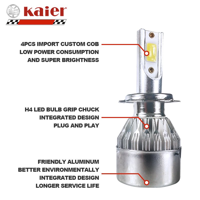 OEM Super Bright LED Headlights Bulbs C6_H7 36w12V 3800lm Led Auto Lighting System Headlight Bulb for Car