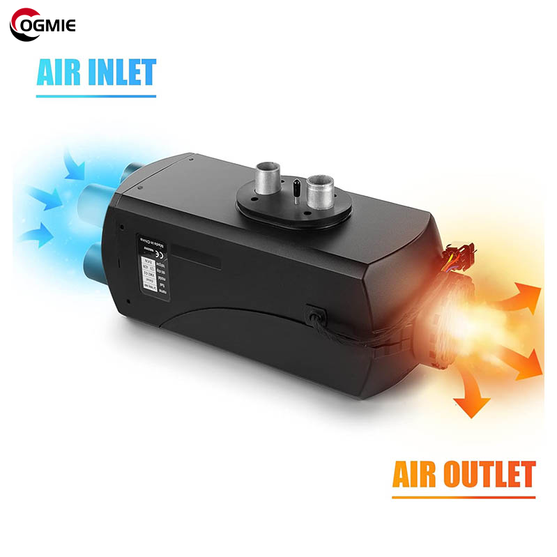 OGMIE 5KW 12V All-in-One Diesel Air Conditioner Heater New Remote Control for Car Bus RV Camper Van 24V Voltage