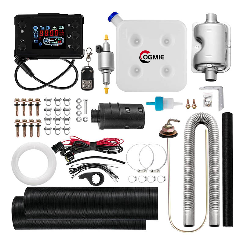 OGMIE 5KW 12V All-in-One Diesel Air Conditioner Heater New Remote Control for Car Bus RV Camper Van 24V Voltage