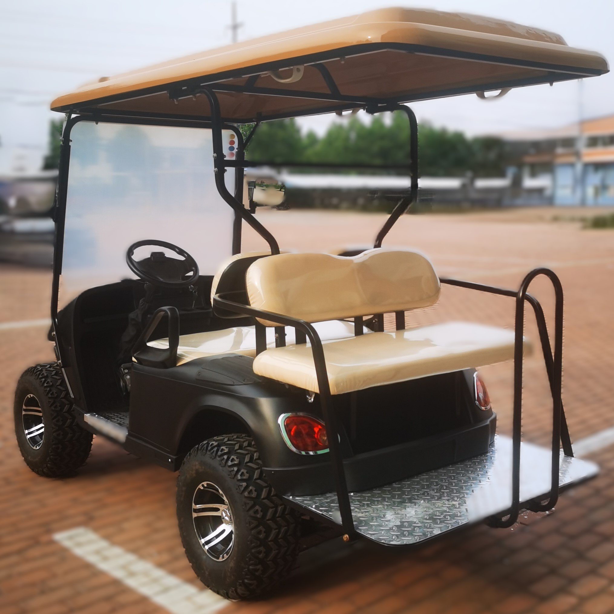 Tong Cai Golf Cart Accessories Mini Electric Truck Electro Scooter Classic Electric Motor Car Golf Cart