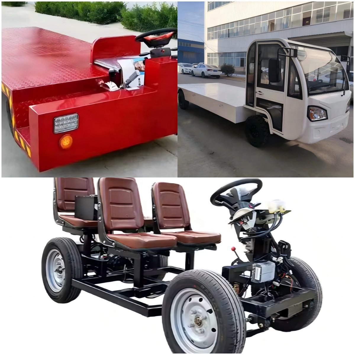 4x4 Rhd 60V/72V 5000W Four Wheel Touring Golf Cart Electric Tourist Sightseeing Bus Car Mini EV Vehicle Chassis Platform Minivan
