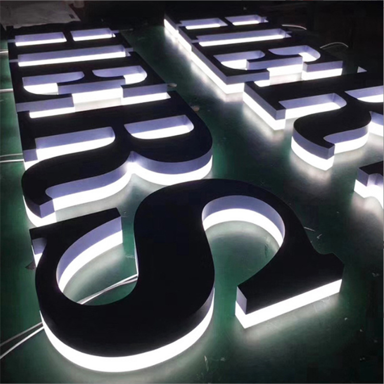 Custom High Quality Inside Office Outdoor Company Sign LED Channel Letter Sign Business Sign 3D Letters