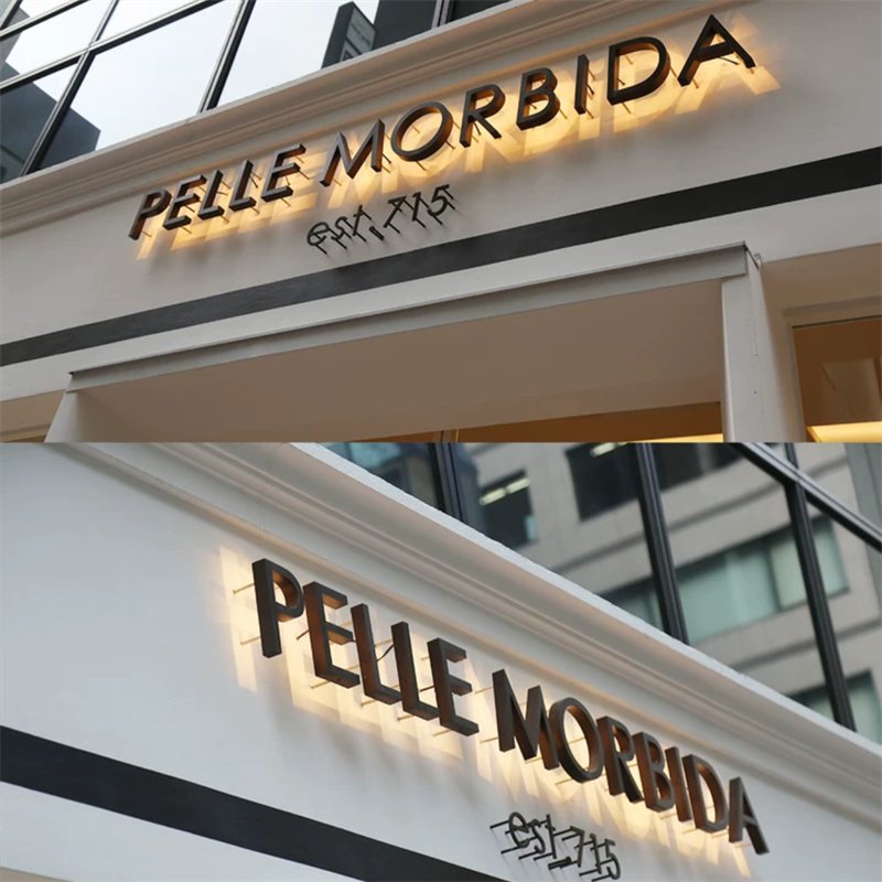 Custom High Quality Inside Office Outdoor Company Sign LED Channel Letter Sign Business Sign 3D Letters