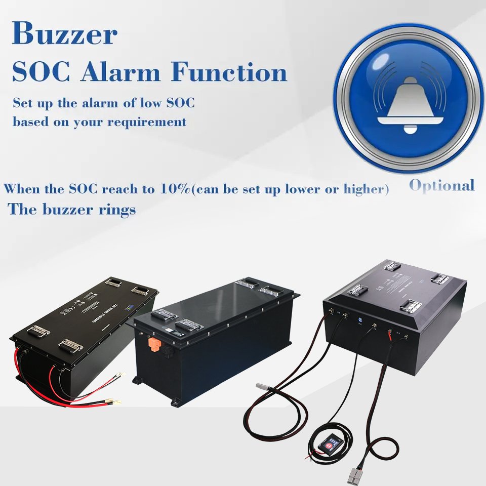 OEM/ODM Smart BMS Cloud-based System 36V 48V 51.2V 72V 100Ah ~ 525Ah Lifepo4 Lithium Ion Sightseeing Bus Golf Cart Battery
