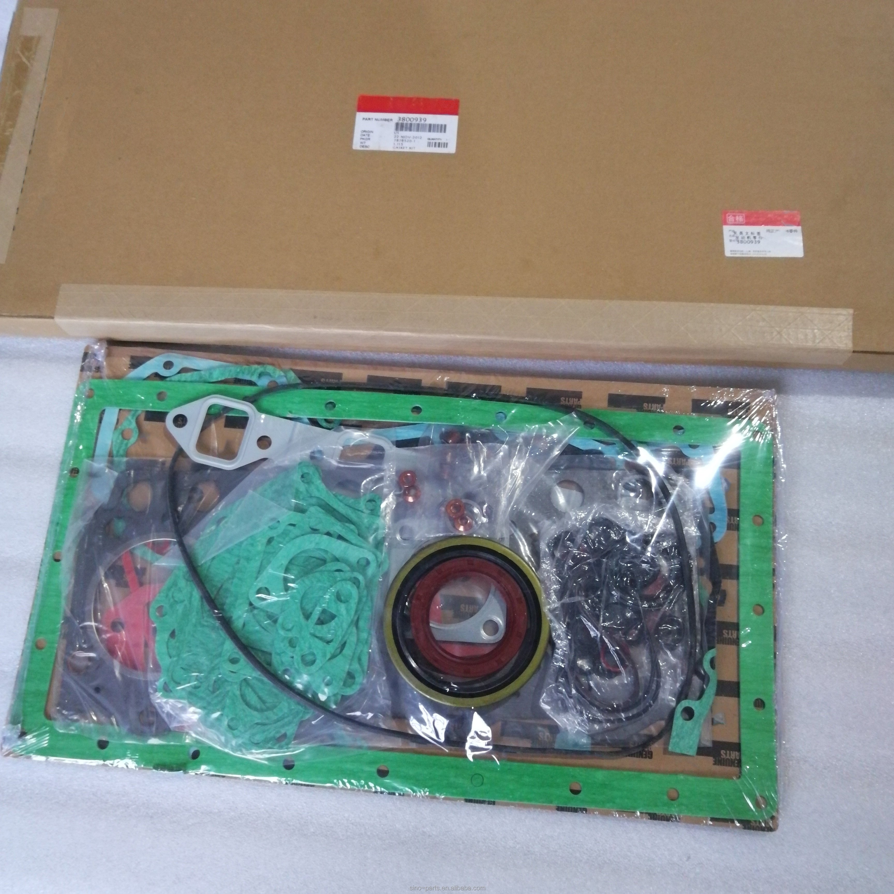 4 Cylinder Diesel Engine Lower Gasket Set 3800939