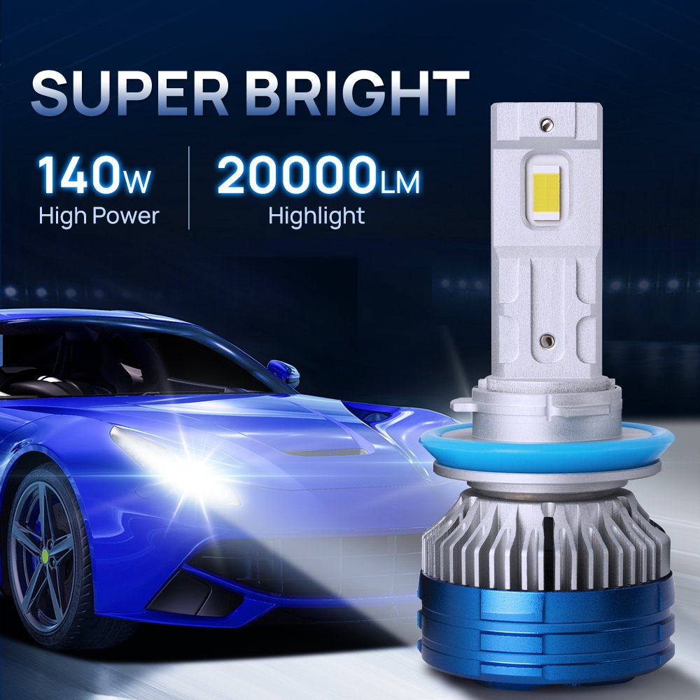 Xenplus Wholesale Auto Headlight U70 Big Power 140W H1 H3 H4 H7 H11 H13 9004 9005 9006 9007 880 881 9012 for Car