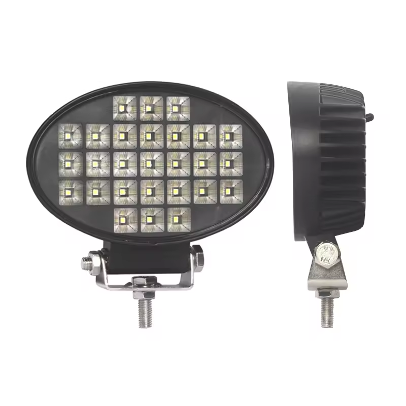 LED Round Work Light for Off-Road Truck Trailer Tractor Led Reversing Light Fire-Truck LED Lamp