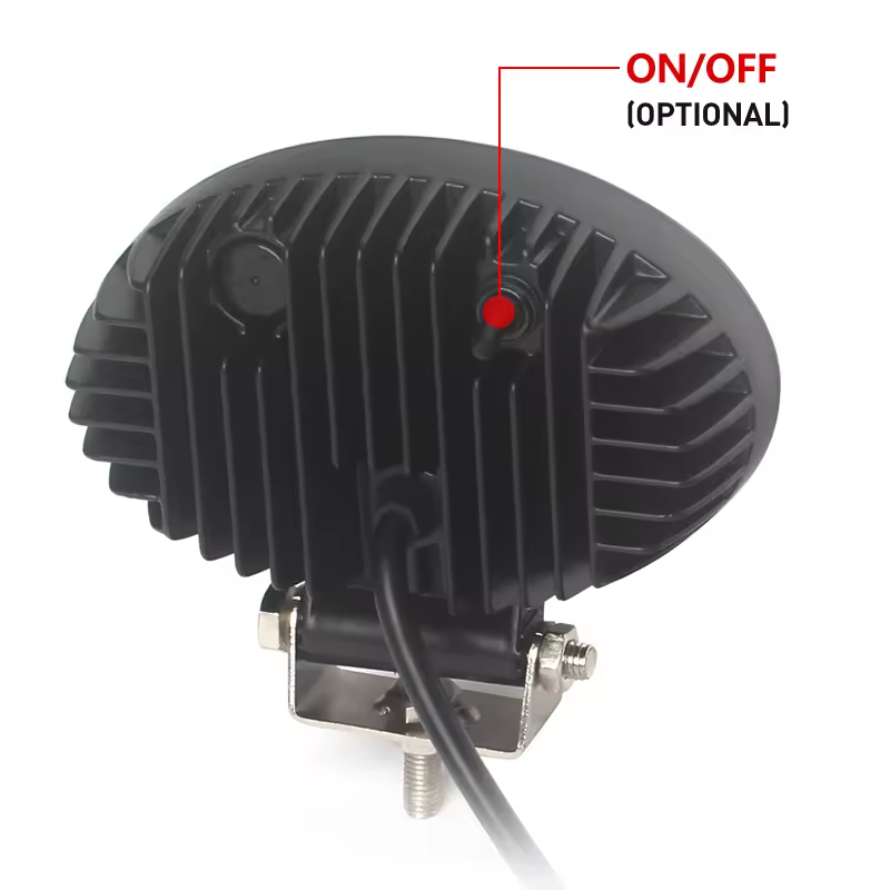 LED Round Work Light for Off-Road Truck Trailer Tractor Led Reversing Light Fire-Truck LED Lamp