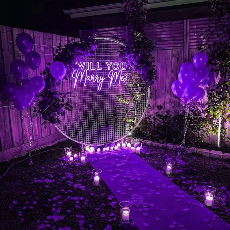 Engagement Led Wedding Will You Marry Me Led Neon Sign Custom Neon Sign Light for Party Decoration