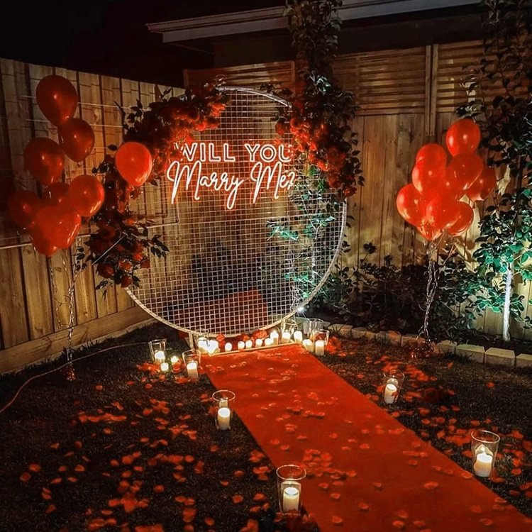 Engagement Led Wedding Will You Marry Me Led Neon Sign Custom Neon Sign Light for Party Decoration