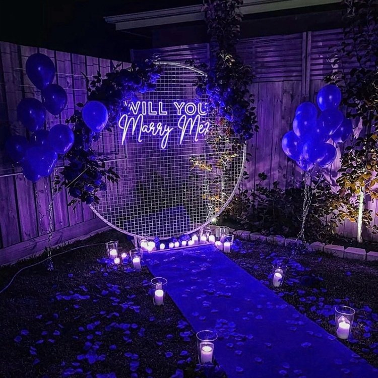 Engagement Led Wedding Will You Marry Me Led Neon Sign Custom Neon Sign Light for Party Decoration
